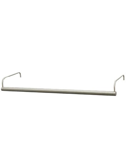 Slim-Line 30 inch Adjustable Picture Light in Satin Nickel.